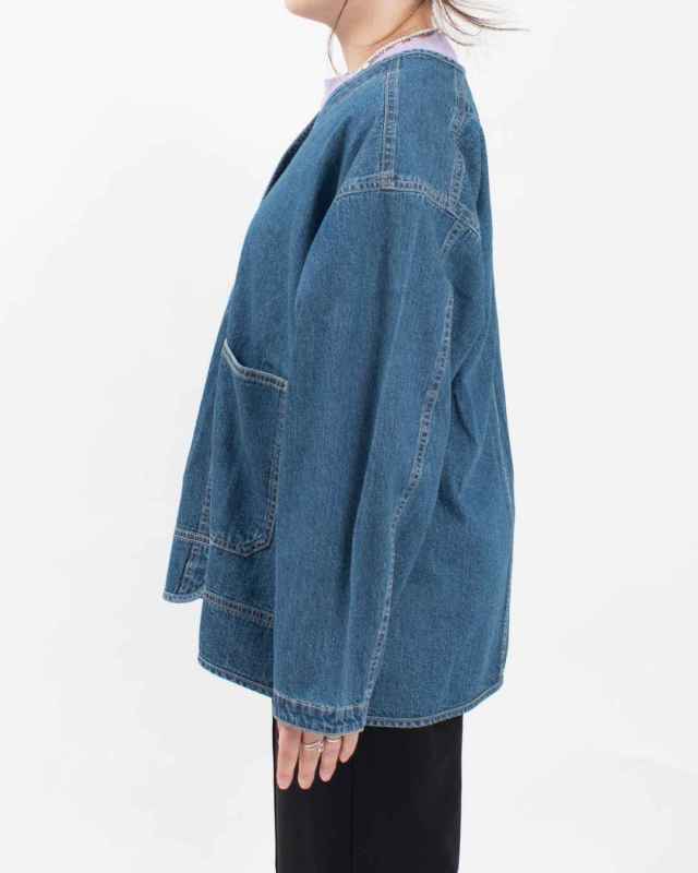 1ST-003　nuance of F デニムカーディガン