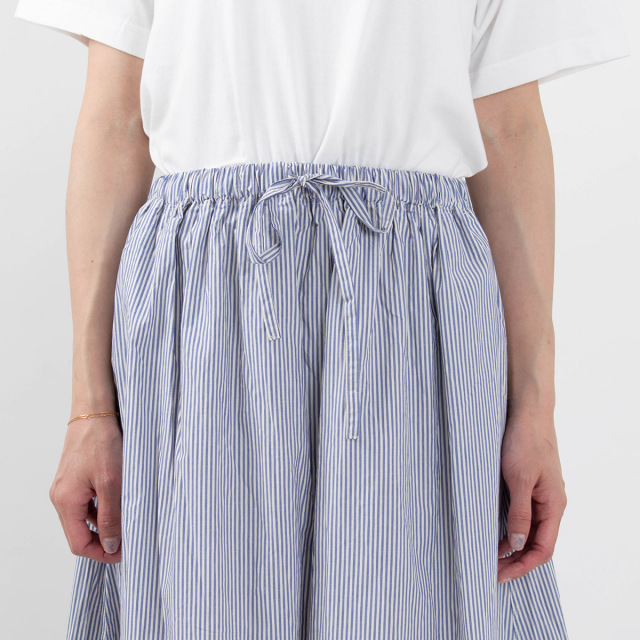 Ichi ピンストライプスカート ナチュラルファッション ナチュラル服の通販