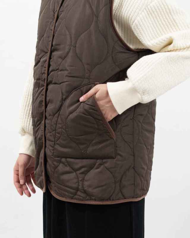 22-0127 ZAMPA リバーシブルキルティングベスト