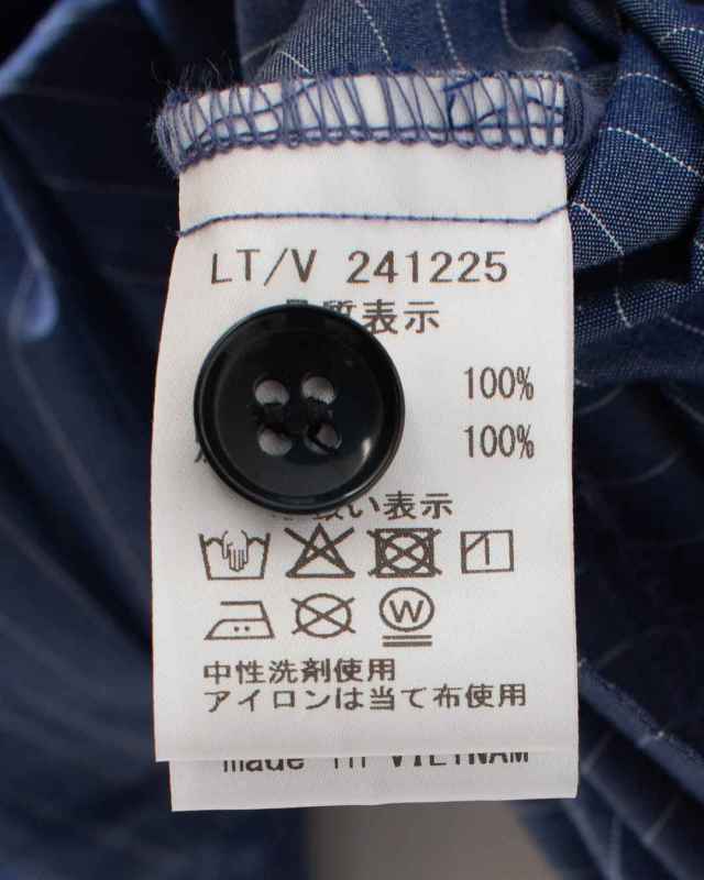 ichi ピンストライプ ワイドパンツ｜ナチュラルファッション