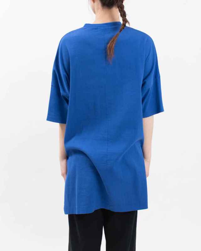 3115878  BIWACOTTON クルーネックチュニックTシャツ（ウィメンズ・5分袖）3115878