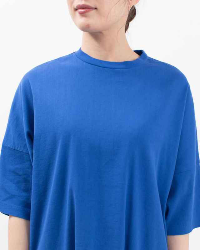 3115878  BIWACOTTON クルーネックチュニックTシャツ（ウィメンズ・5分袖）3115878