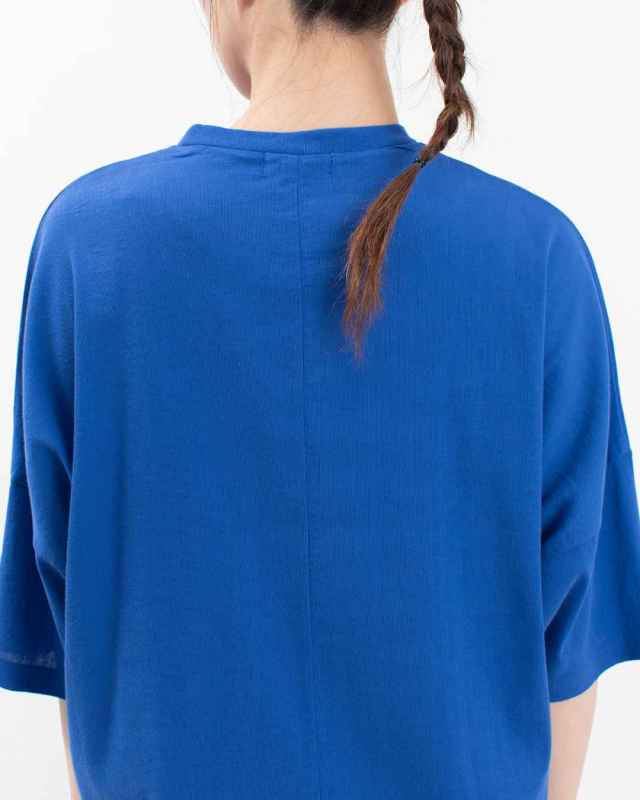 3115878  BIWACOTTON クルーネックチュニックTシャツ（ウィメンズ・5分袖）3115878