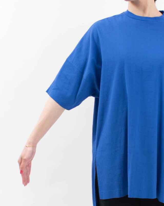 3115878  BIWACOTTON クルーネックチュニックTシャツ（ウィメンズ・5分袖）3115878