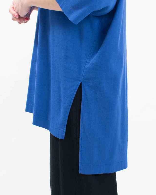 3115878  BIWACOTTON クルーネックチュニックTシャツ（ウィメンズ・5分袖）3115878