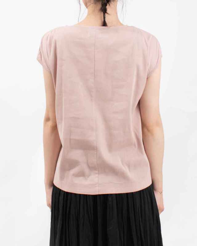 BIWACOTTON ボートネックスリーブレスTシャツ（ウィメンズ）3115886