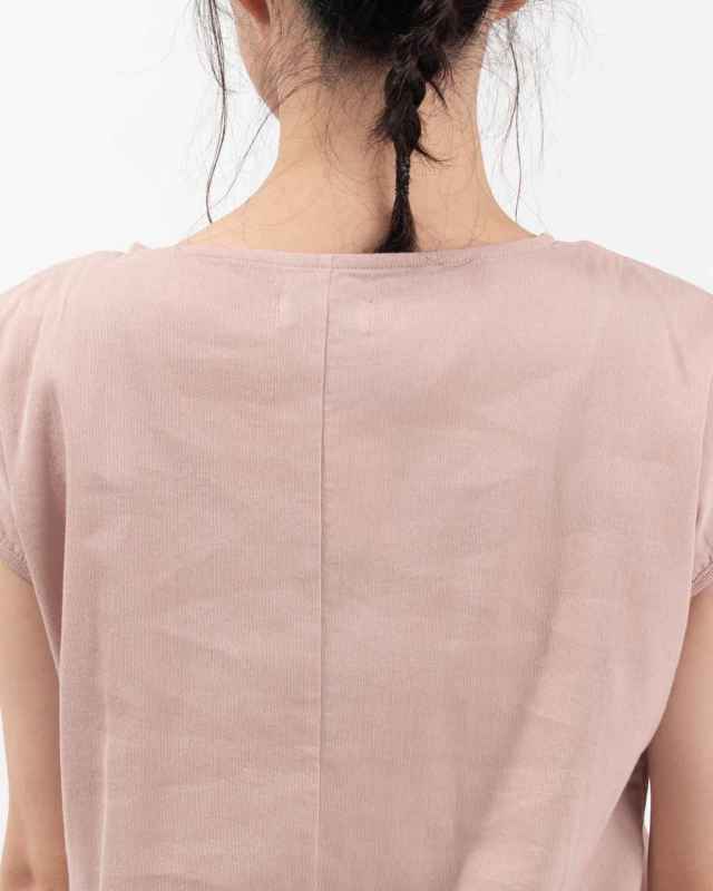 BIWACOTTON ボートネックスリーブレスTシャツ（ウィメンズ）3115886