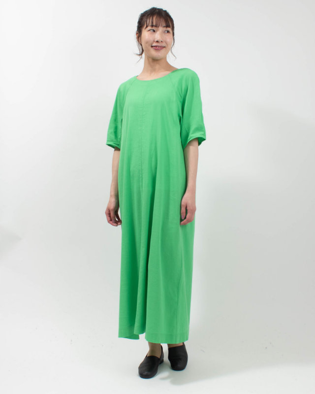 3116707  BIWACOTTON ランタンスリーブワンピース（ウィメンズ）3116707