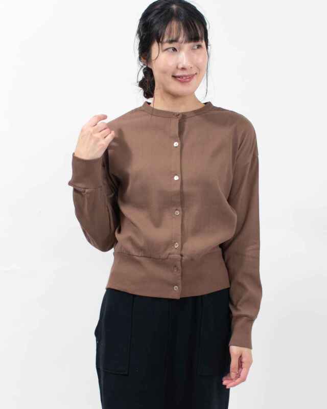 BIWACOTTON クルーネックカーディガン(ウィメンズ)_3135893