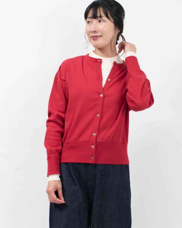 3135893 BIWACOTTON クルーネックカーディガン(ウィメンズ)_3135893