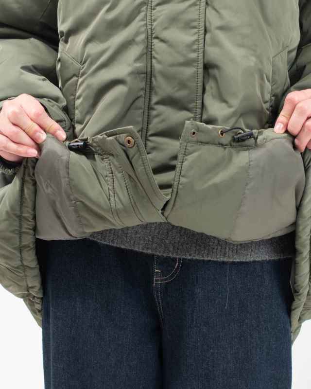 32-0150 ZAMPA フェイクダウンモンスターパーカージャケット