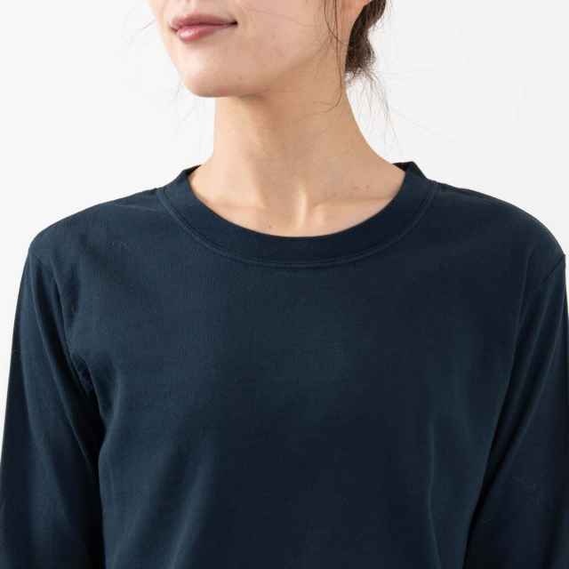 3413795　BIWACOTTON クルーネックロングスリーブTシャツ