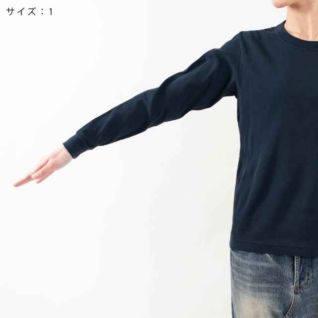 3413795　BIWACOTTON クルーネックロングスリーブTシャツ