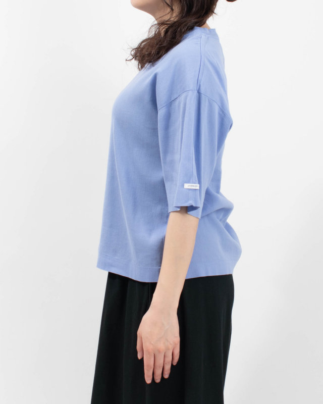 3414842 BIWACOTTON ワイド/クルーネックＴシャツ(ユニセックス・5分袖） 3414842 / 3414856/ 3415889