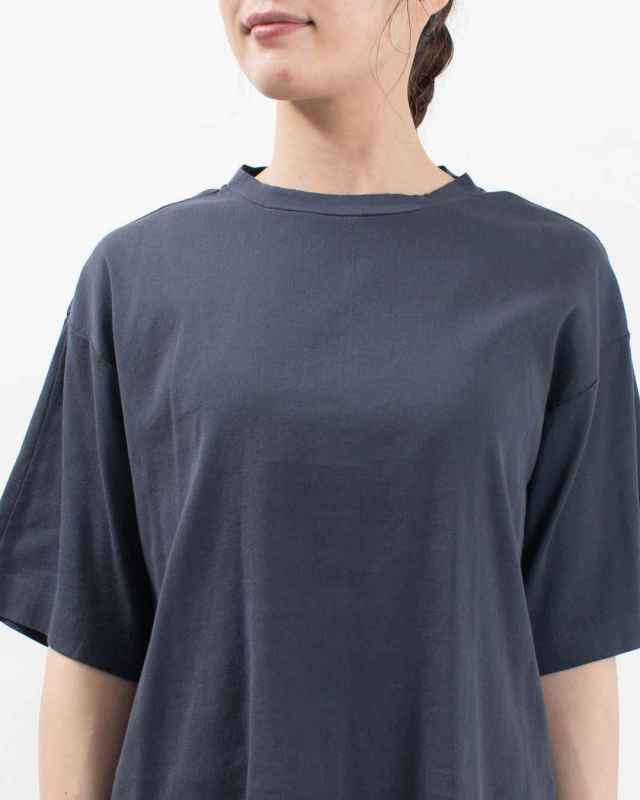 3414842 BIWACOTTON ワイド/クルーネックＴシャツ(ユニセックス・5分袖） 3414842 / 3414856/ 3415889