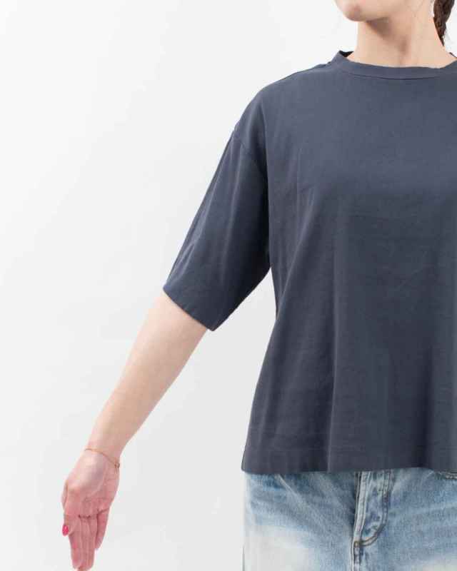 3414842 BIWACOTTON ワイド/クルーネックＴシャツ(ユニセックス・5分袖） 3414842 / 3414856/ 3415889