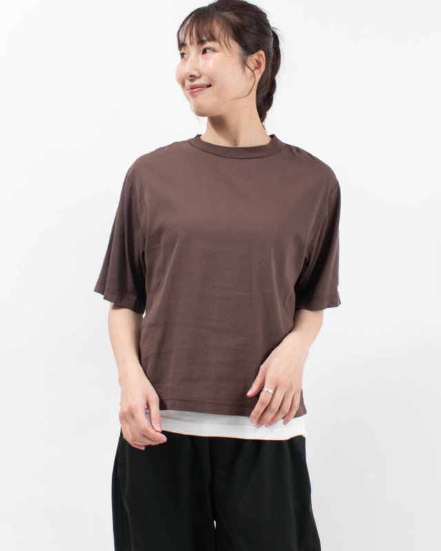3414845 BIWACOTTON モデレート/クルーネックＴシャツ(ユニセックス・5分袖） 3414845 / 3414857 / 3415890