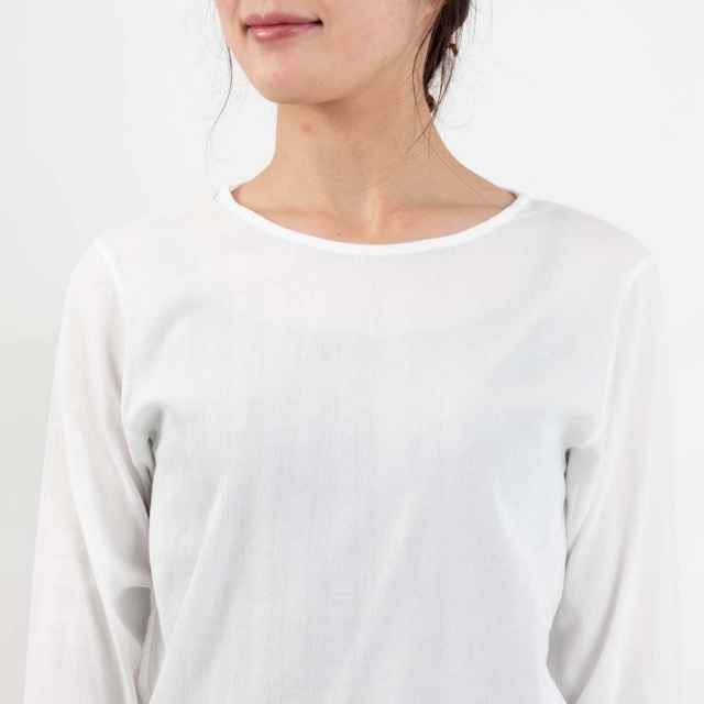 3433821　BIWACOTTON UネックインナーＴシャツ