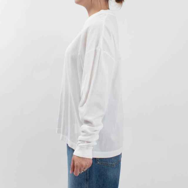 3434868 BIWACOTTON クルーネックオーバーサイズTシャツ(ユニセックス・長袖) 3434868