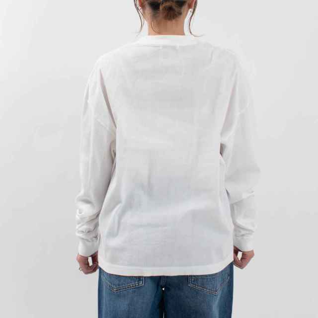 3434868 BIWACOTTON クルーネックオーバーサイズTシャツ(ユニセックス・長袖) 3434868