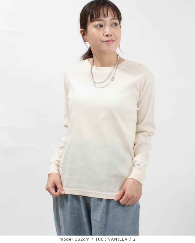 3435899 BIWACOTTON クルーネック長袖(ユニセックス・長袖)_3435899