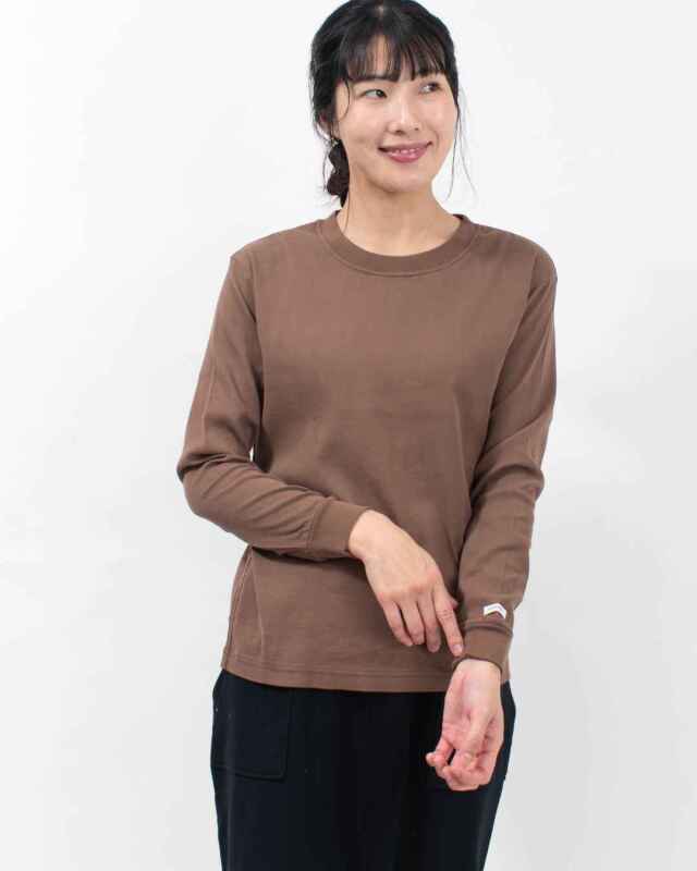 【8/20まで 10%OFF】BIWACOTTON クルーネック長袖(ユニセックス・長袖)_3435899