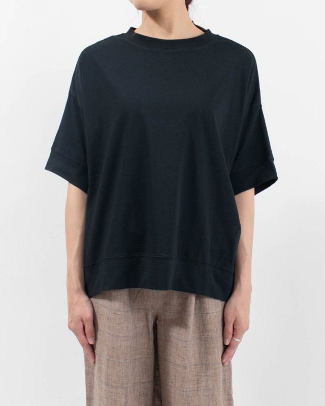 4106761 sloe 接触冷感SORONA 天竺ワイド5部袖Tシャツ