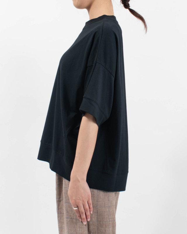 4106761 sloe 接触冷感SORONA 天竺ワイド5部袖Tシャツ