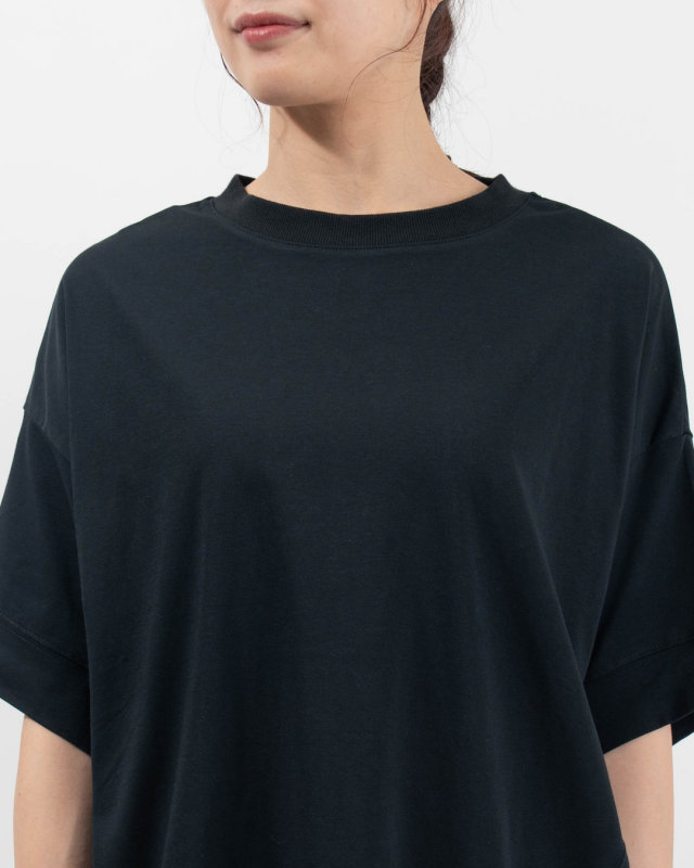 4106761 sloe 接触冷感SORONA 天竺ワイド5部袖Tシャツ