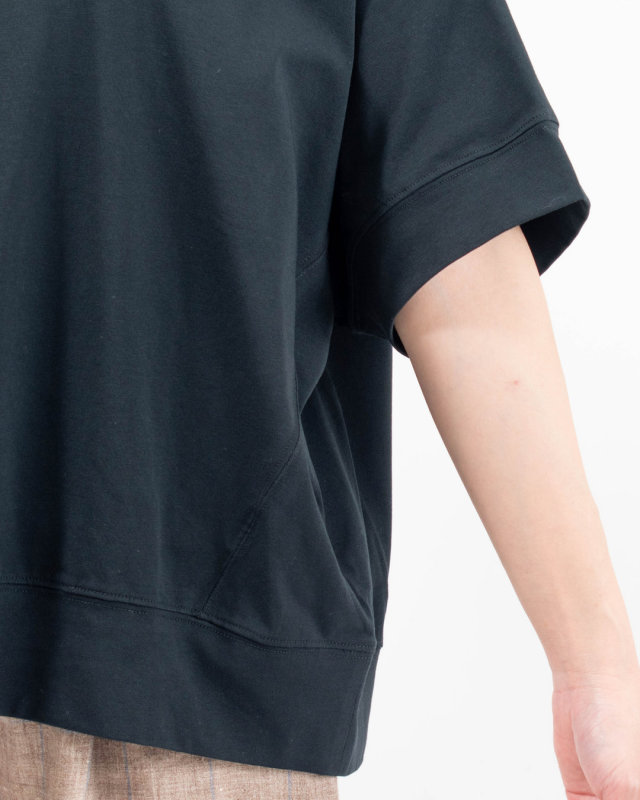 4106761 sloe 接触冷感SORONA 天竺ワイド5部袖Tシャツ