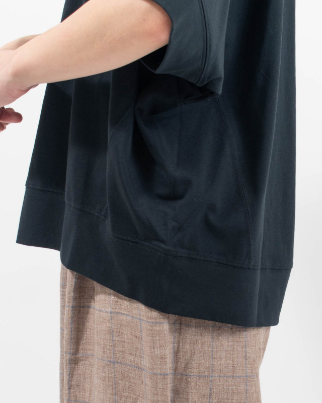 4106761 sloe 接触冷感SORONA 天竺ワイド5部袖Tシャツ