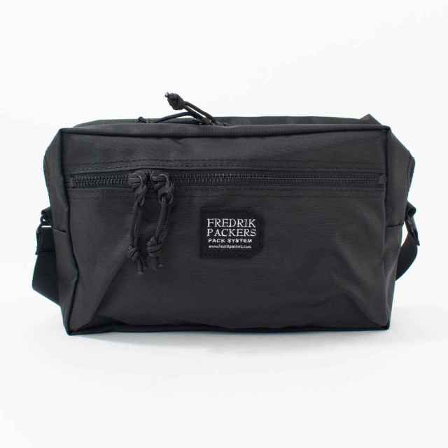 420DSNUGSHO-M-1  FREDRIK PACKERS 420D SNUG SHOULDER M BLACK ZIPPER