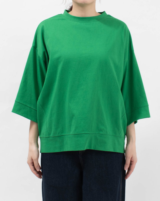 4211740  sloe 前後差ヘム ワイドスリーブプルオーバー