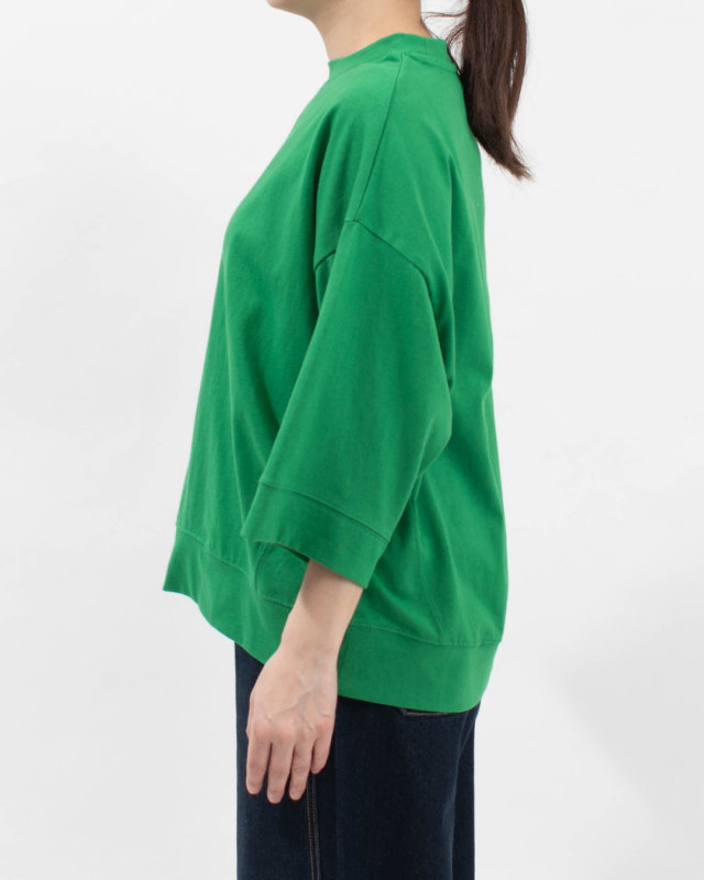 4211740  sloe 前後差ヘム ワイドスリーブプルオーバー