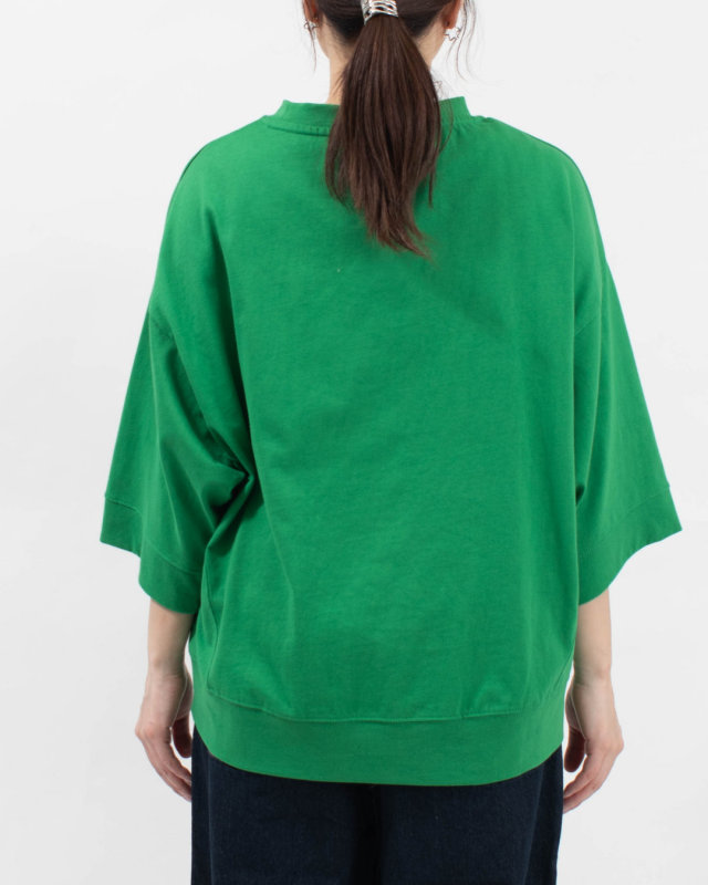 4211740  sloe 前後差ヘム ワイドスリーブプルオーバー