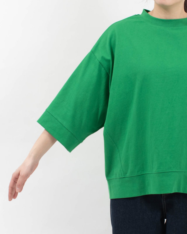 4211740  sloe 前後差ヘム ワイドスリーブプルオーバー