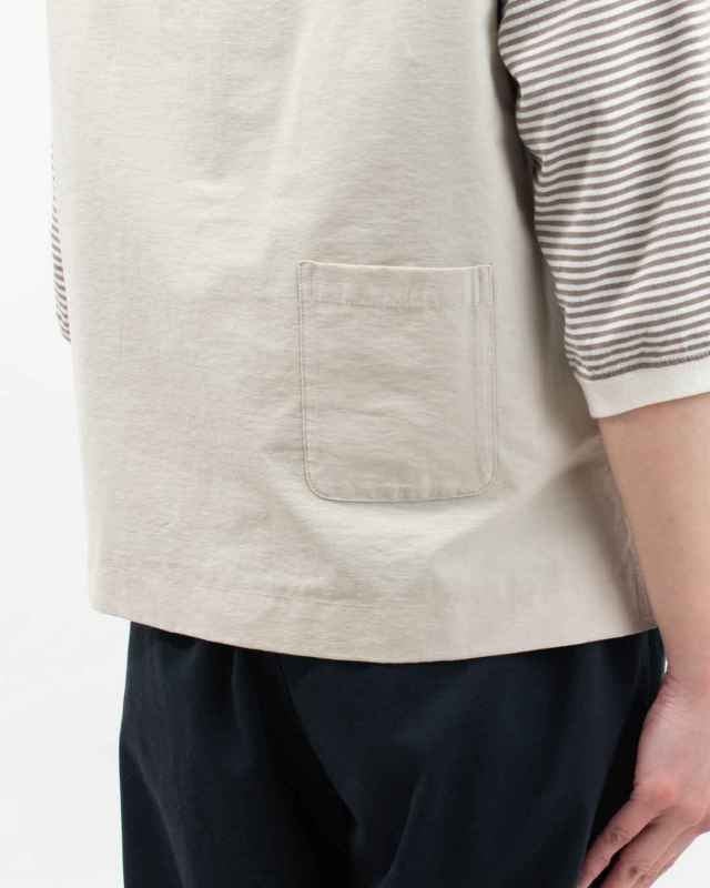 4406811-1  sloe コットンナイロンツイルボタンいっぱい前後2WAYベスト