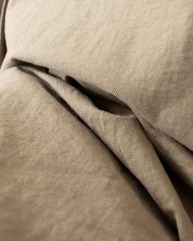 4409026  sloe コットンナイロンツイルワイド裾ひも袖ゴムカーディガン