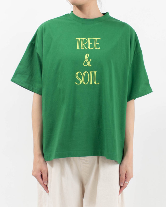 4601-7320 ista-ire REE＆SOIL ロゴTEE