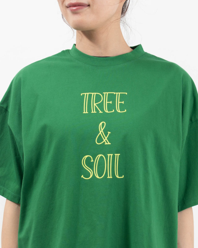 4601-7320 ista-ire REE＆SOIL ロゴTEE