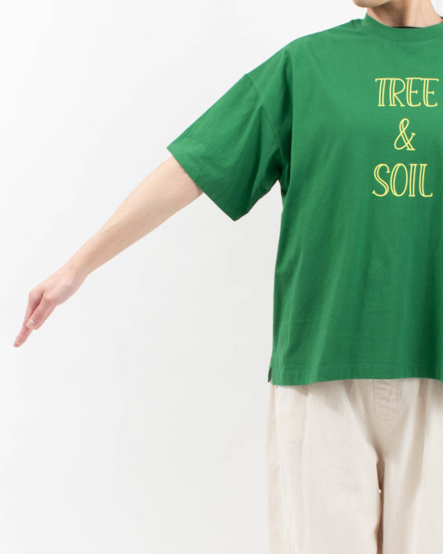4601-7320 ista-ire REE＆SOIL ロゴTEE
