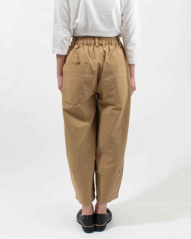 4809073-F  nuance of F コットンツイルバレルパンツ