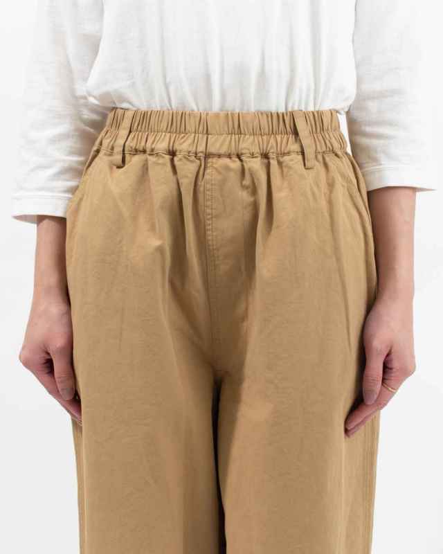 4809073-F  nuance of F コットンツイルバレルパンツ