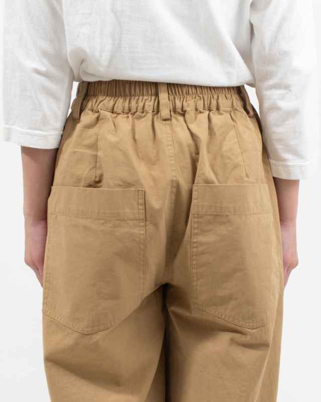 4809073-F  nuance of F コットンツイルバレルパンツ