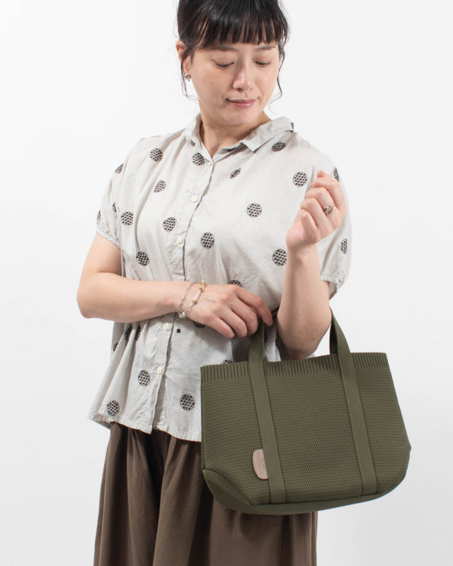 51102　ONEPAIRED/toleur ポリエステルニットトートM