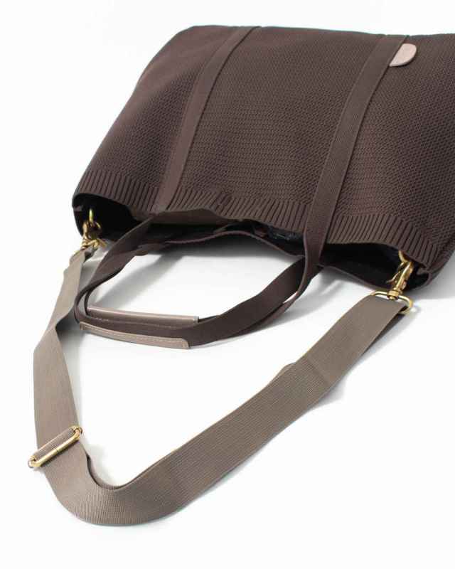 51103　ONEPAIRED/toleur ポリエステルニットトートL