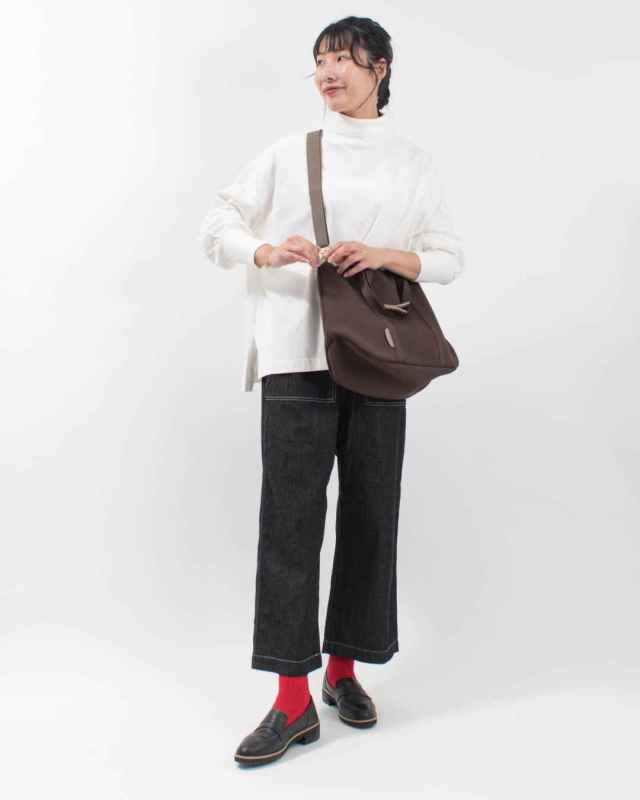 51103　ONEPAIRED/toleur ポリエステルニットトートL