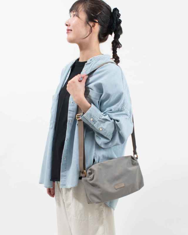 51109　ONEPAIRED/toleur ウォッシュナイロンタックショルダー