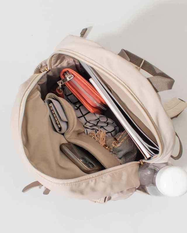 51111　ONEPAIRED/toleur ウォッシュナイロンフロントポケットリュック