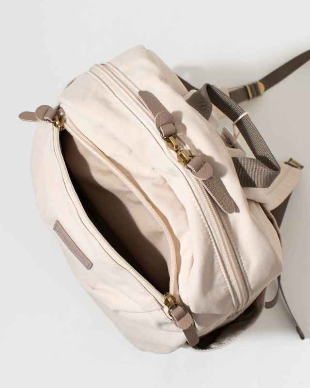 51111　ONEPAIRED/toleur ウォッシュナイロンフロントポケットリュック